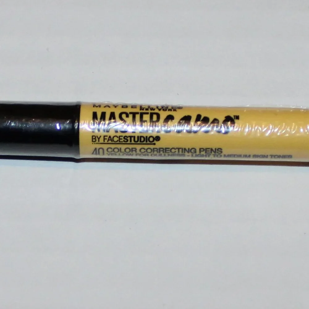 New Maybelline Master Camo Color Correcting Pen Face Studio 40 Yellow Concealer